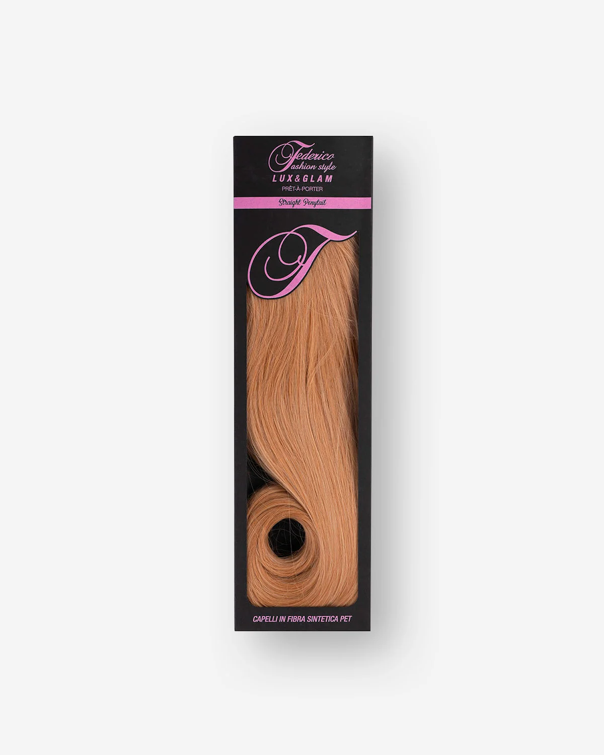 Extension Straight Ponytail Blonde Doll