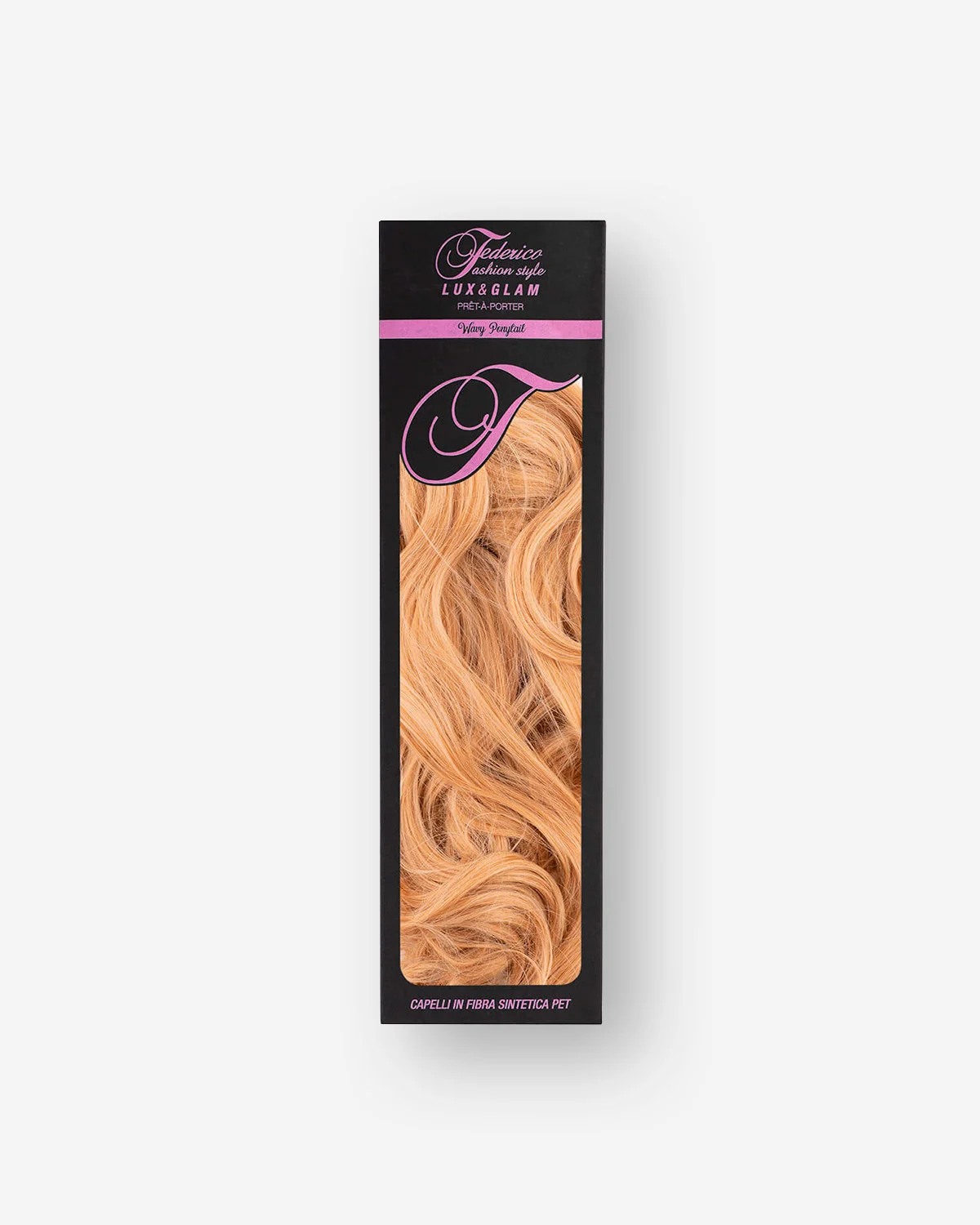 Extension Wavy Ponytail Blonde Doll