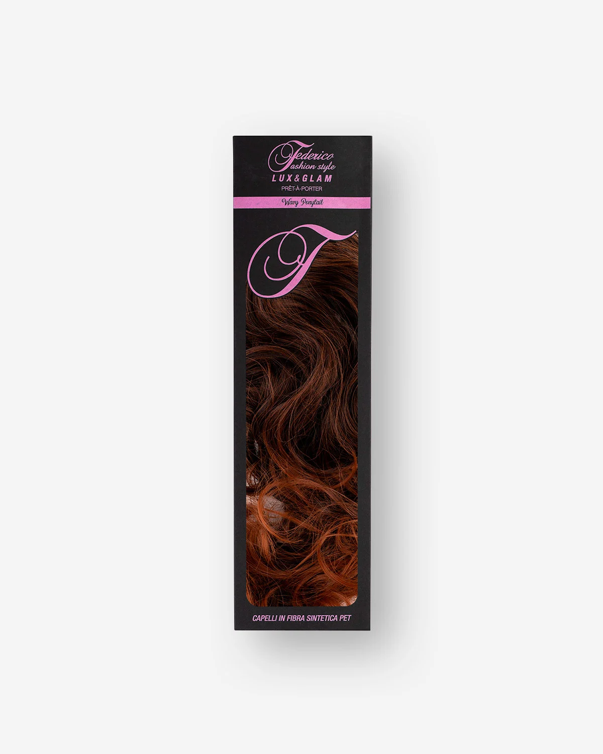 Extension Wavy Ponytail Cognac