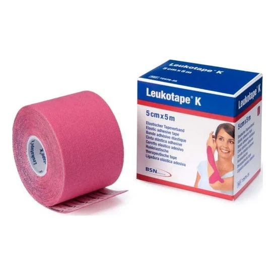 Leucotape K Rosa 5mx5cm 1 pezzo