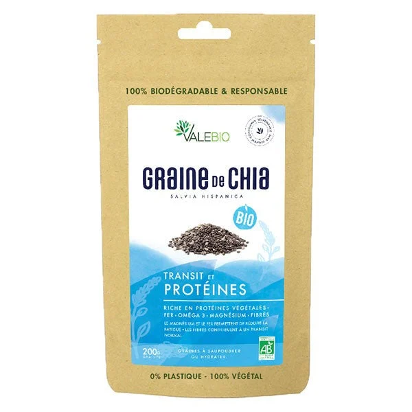 Valebio Semi Di Chia Bio Super Food 200g