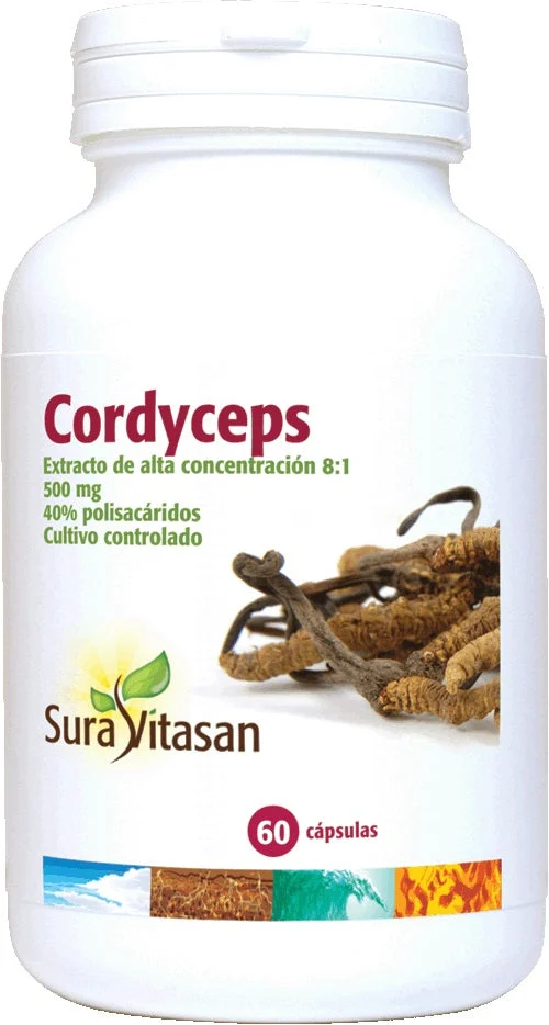 Sura Vitas Cordyceps 500 Mg 60 capsule