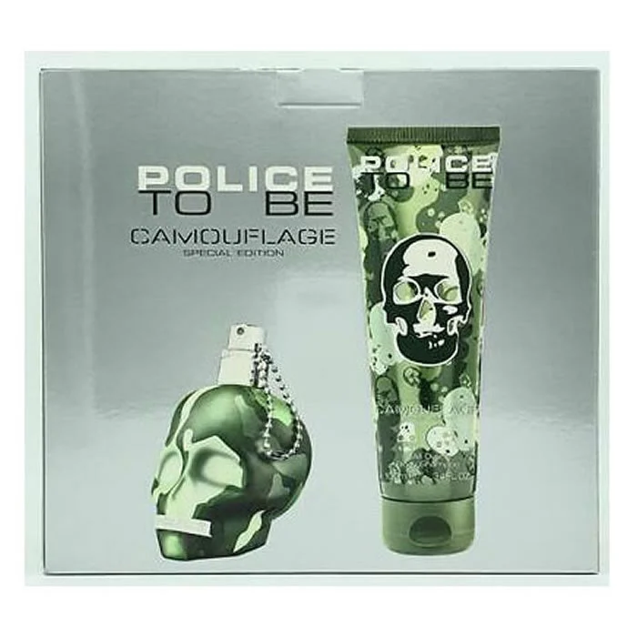 Police To Be Camouflage Eau De Toilete Spray 40ml Set 2 Pezzi