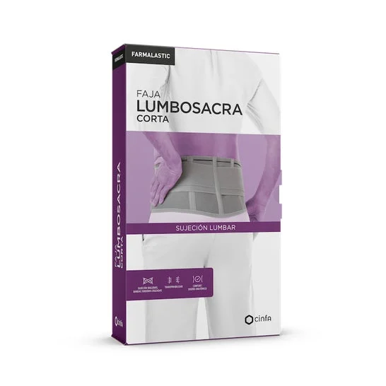 Doppio rinforzo farmalastico della cintura lombare T2 1 pz