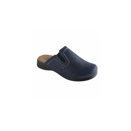 Scholl Mule Toffee Bleu Marine Taille 38 1ut
