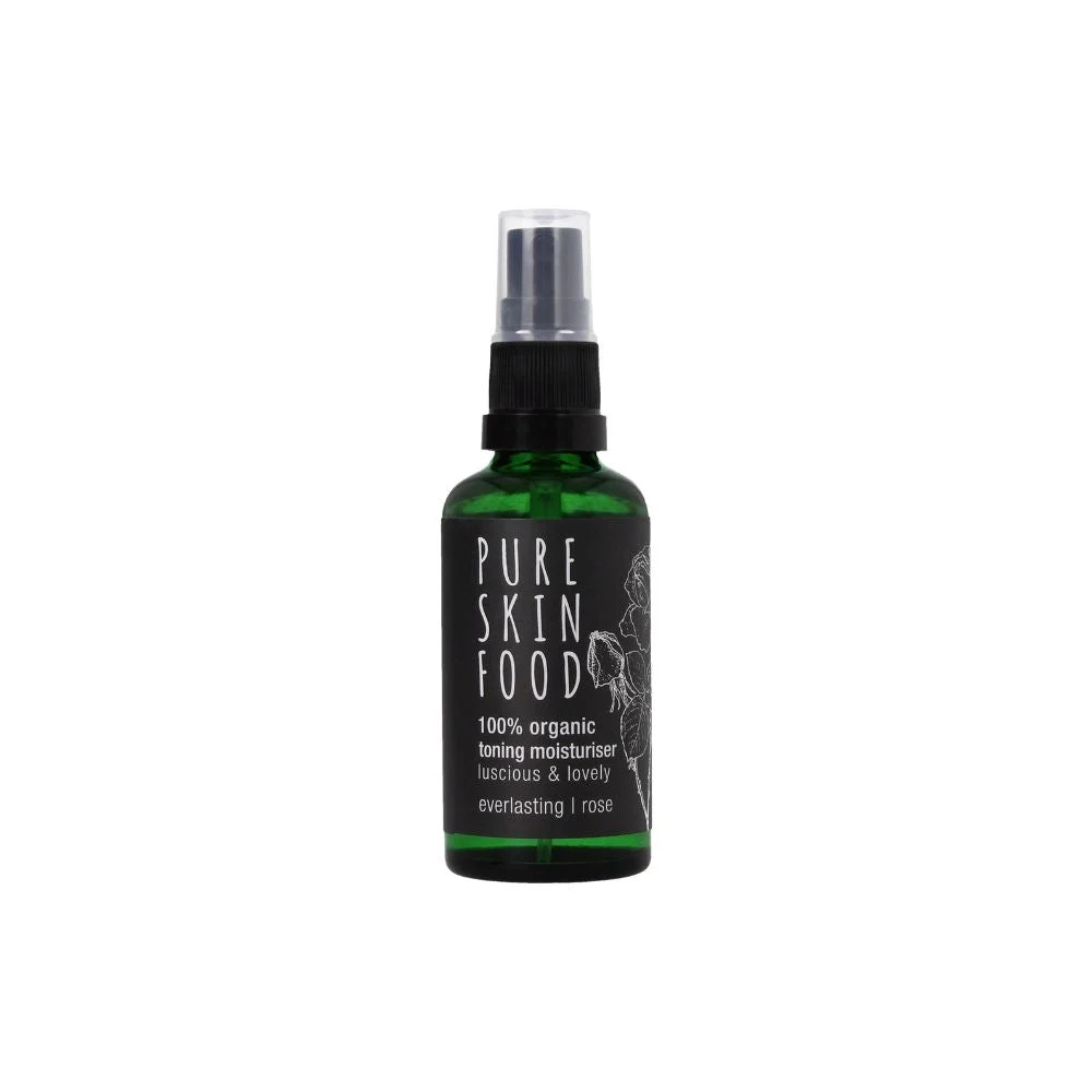 Pure skin food Tonico Idratante Bio - Elicriso e Rosa, 50 ml