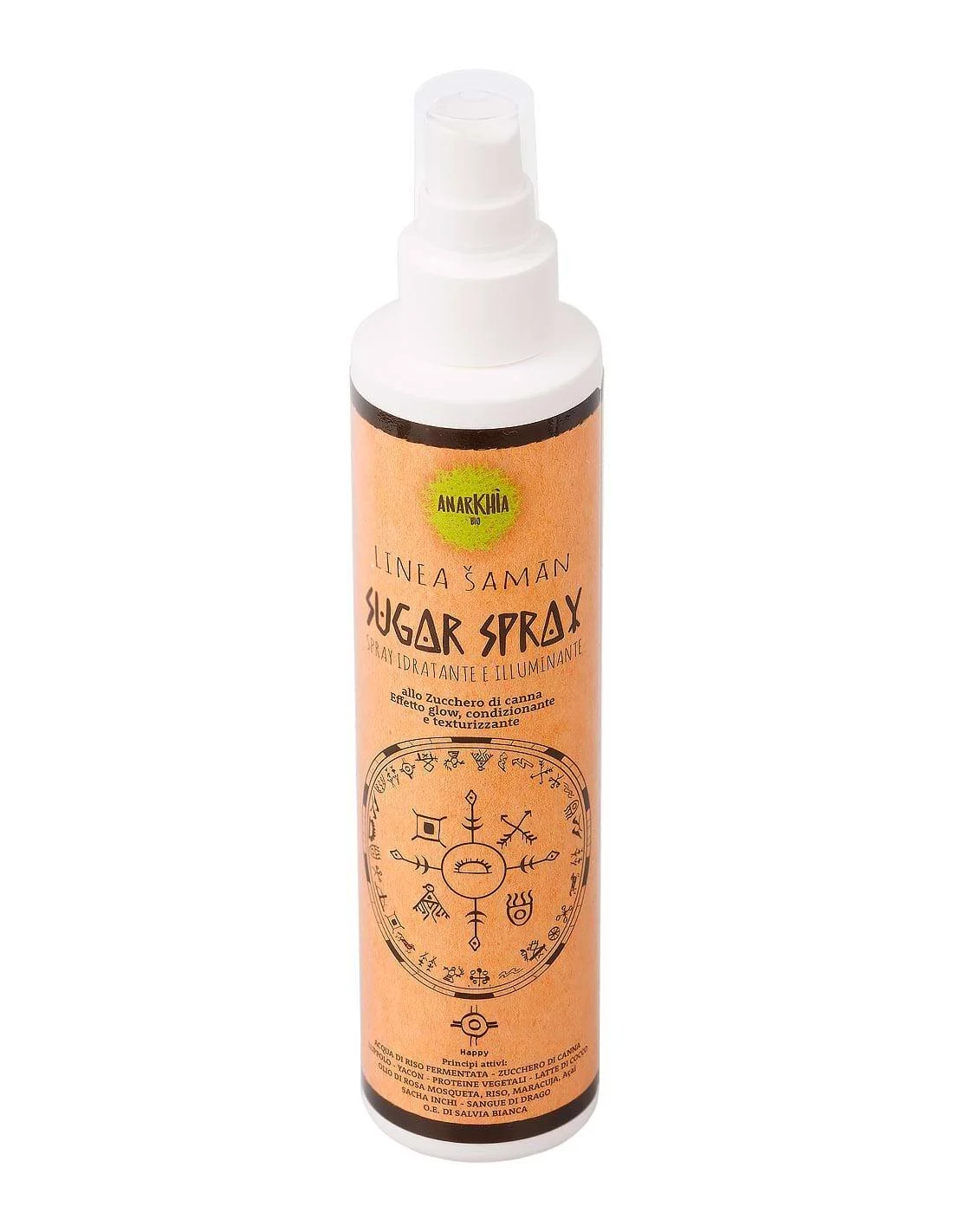 Anarkhia SAMAN ZUCCHERO SPRAY Idratante e Lucidante 200 ml