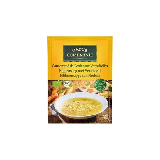 Natur Compagnie Zuppa Pollo Spaghetto Bio 40g