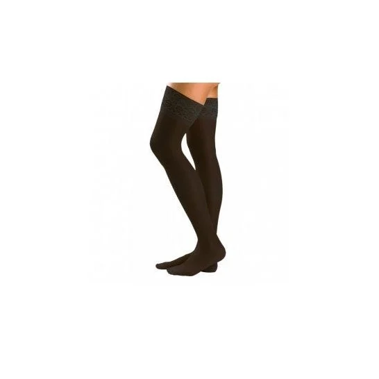 Calza corazzata lunga carnosa A-F normale compressione nero taglia 2