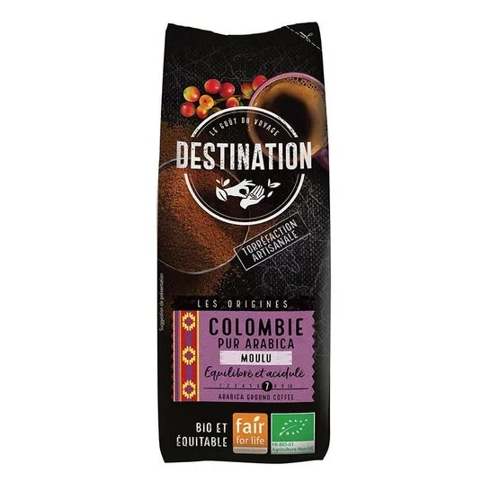 Destinazione Cafe Molido Colombia 100% Arabiga 250g