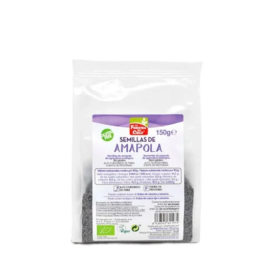 La Finestra sul Cielo Semi di Papavero Bio 150g