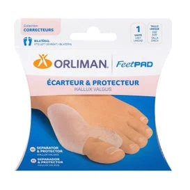 Orliman FeetPad Hallux Valgus Guardia del piede di una taglia Valgus