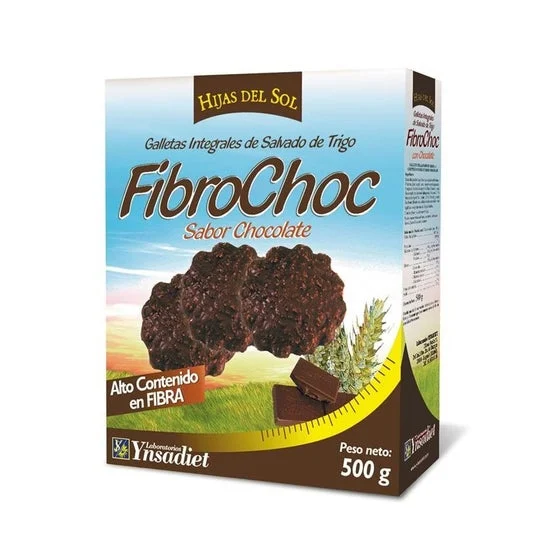 Hijas del Sol Fibrochoc Biscotti Integrali al Cioccolato 500g