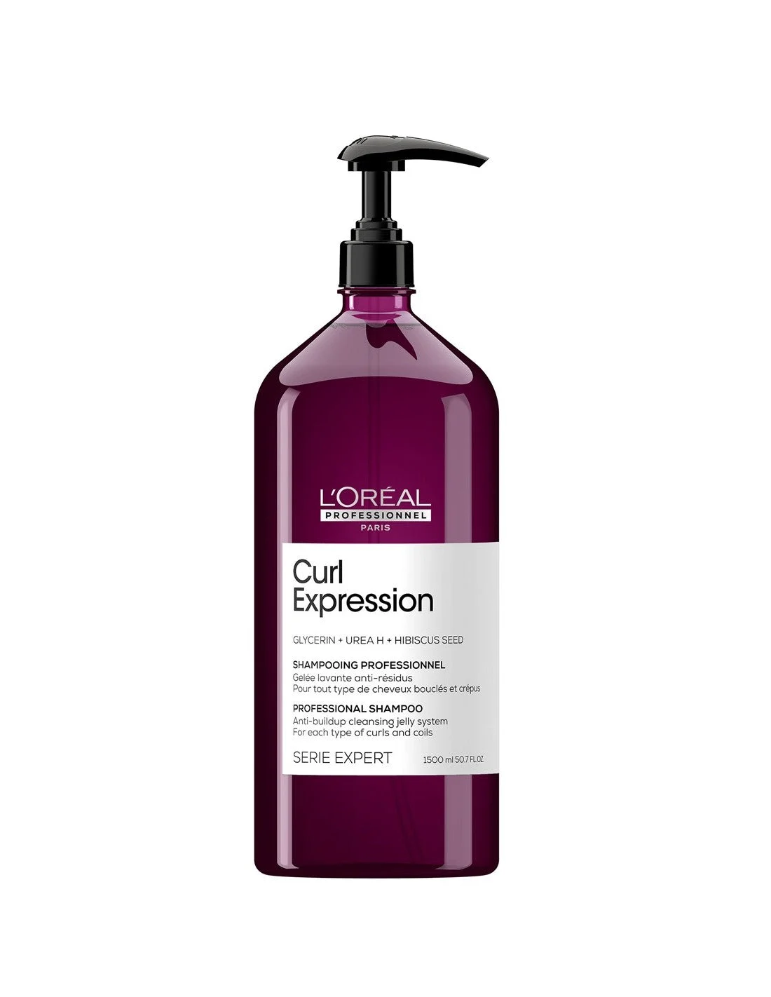 L'Oréal Professionnel Curl Expression Shampoo Professionale Anti-accumulo Sistema Gel Detergente 1500 ml