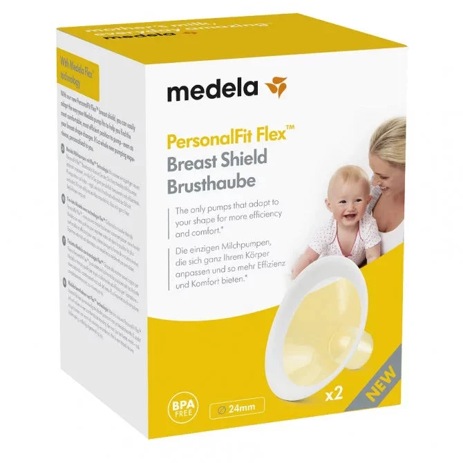 Coppe per il seno Medela PersonalFit FLEX (solo punte) Taglia M (24 mm) x2