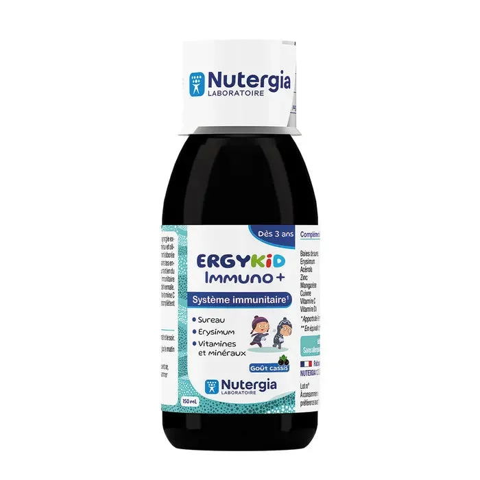 Nutergia Ergykid Immuno Gusto Ribes Nero Da 3 Anni 150ml
