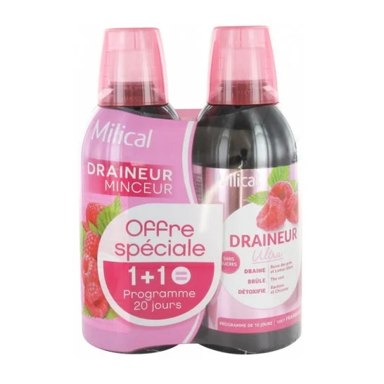 Milical - Scolapasta Lampone Ultra 2x500ml