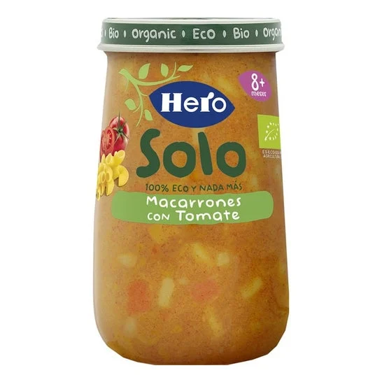 Hero Solo Macarrones con Tomate 190g