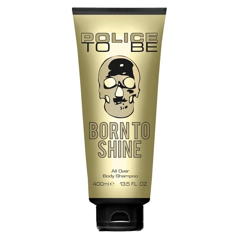 Police To Be Born To Shine Da Uomo Shampoo Total Body 400 Ml