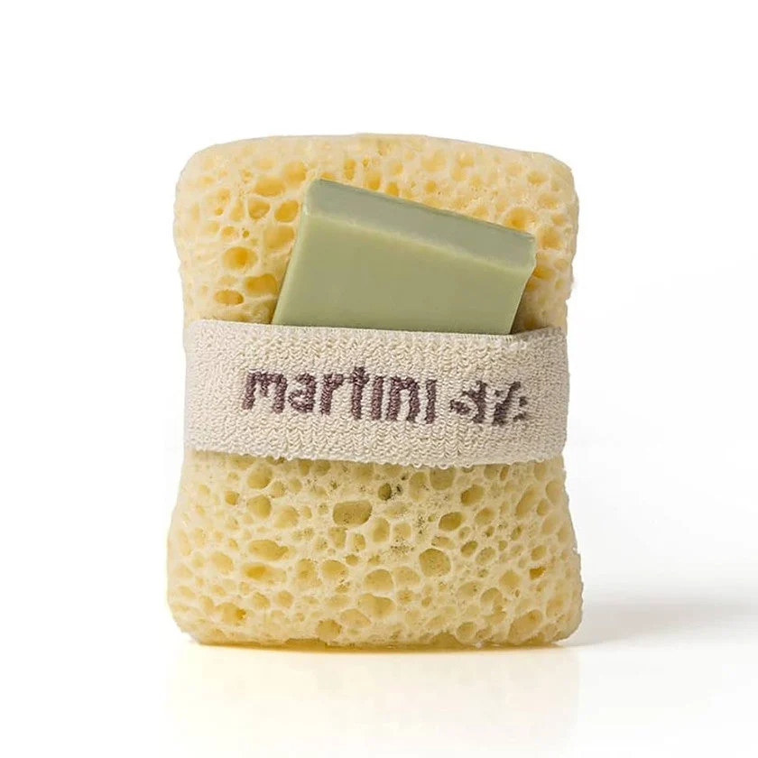 Martini spa Guanto Esfoliante Per Sapone Spugna Morbido E Resistente 1 unità