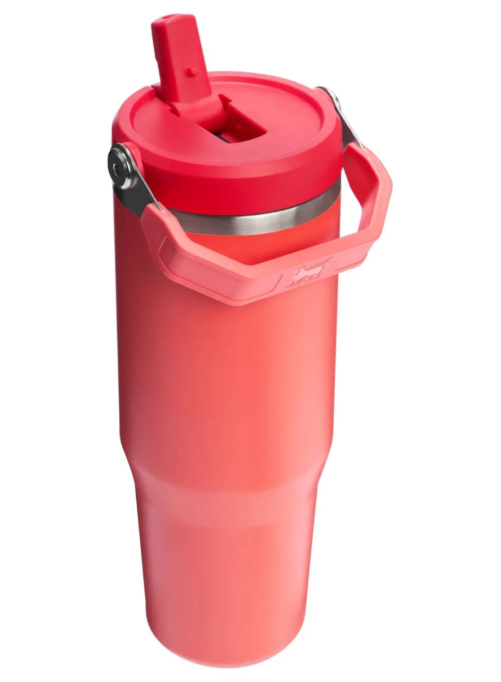 Stanley IceFlow™ Flip Straw Tumbler bottiglia in acciaio inox per l’acqua Hot Coral 890 ml