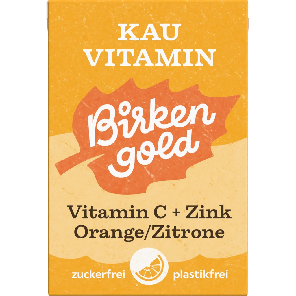 Birkengold Gomme da Masticare con Vitamina C e Zinco 28 g