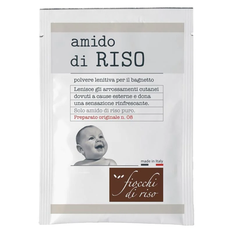 Fiocchi Di Riso Amido Di Riso Polvere Lenitiva Per Bagnetto 100 G