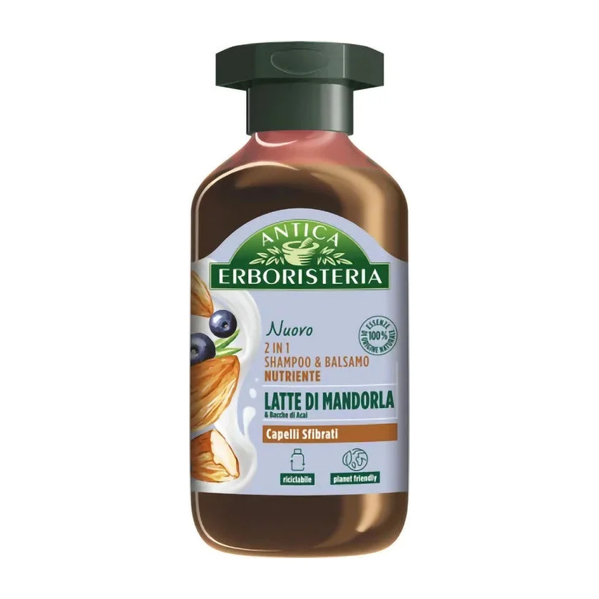 Antica erboristeria Shampoo E Balsamo Nutrienti 2in1 Al Latte Di Mandorla 250 ml