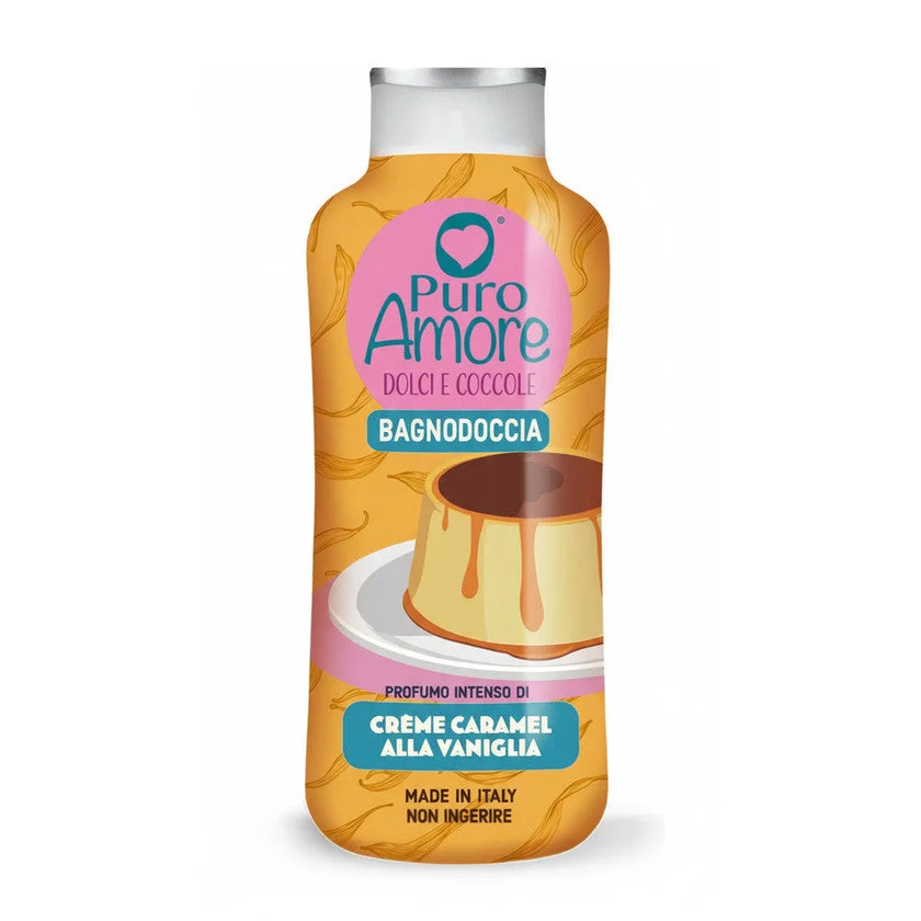 Puro amore Crème Caramel Alla Vaniglia - Bagnoschiuma 650 ml