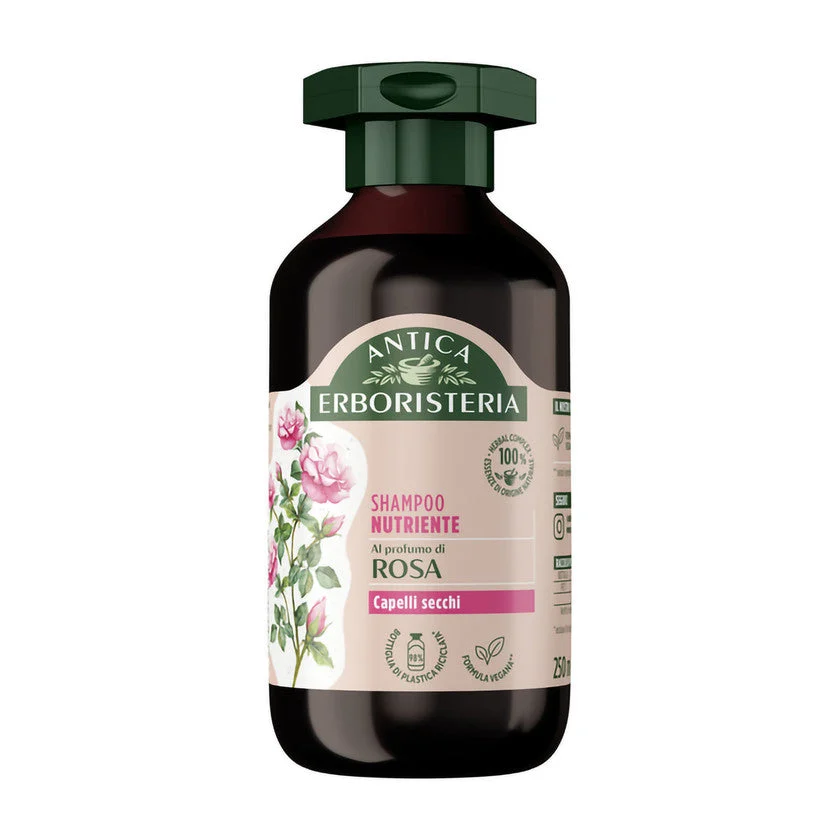 Antica erboristeria Shampoo Nutriente Profumo Di Rosa Capelli Secchi 250 ml