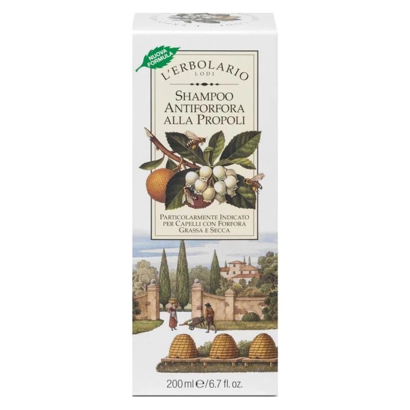 L'Erbolario Shampoo Antiforfora Alla Propoli 200 Ml