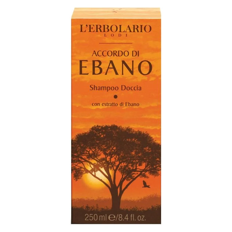 L'Erbolario Accordo Di Ebano Shampoo Doccia 250 Ml