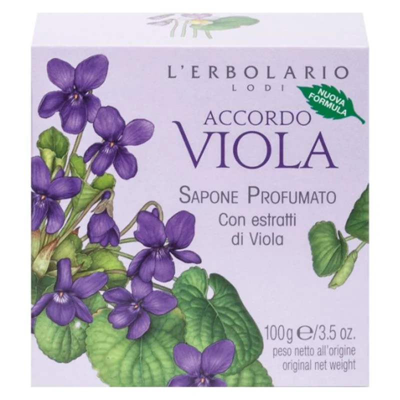 L'Erbolario Accordo Viola Sapone Profumato 100 G