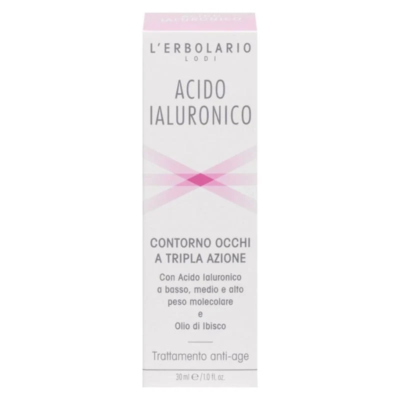 L'Erbolario Acido Ialuronico Contorno Occhi A Tripla Azione 30 Ml