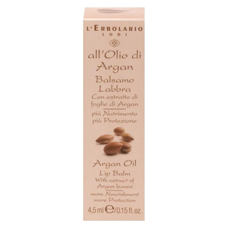 L'Erbolario All'Olio Di Argan Balsamo Labbra 4,5 Ml