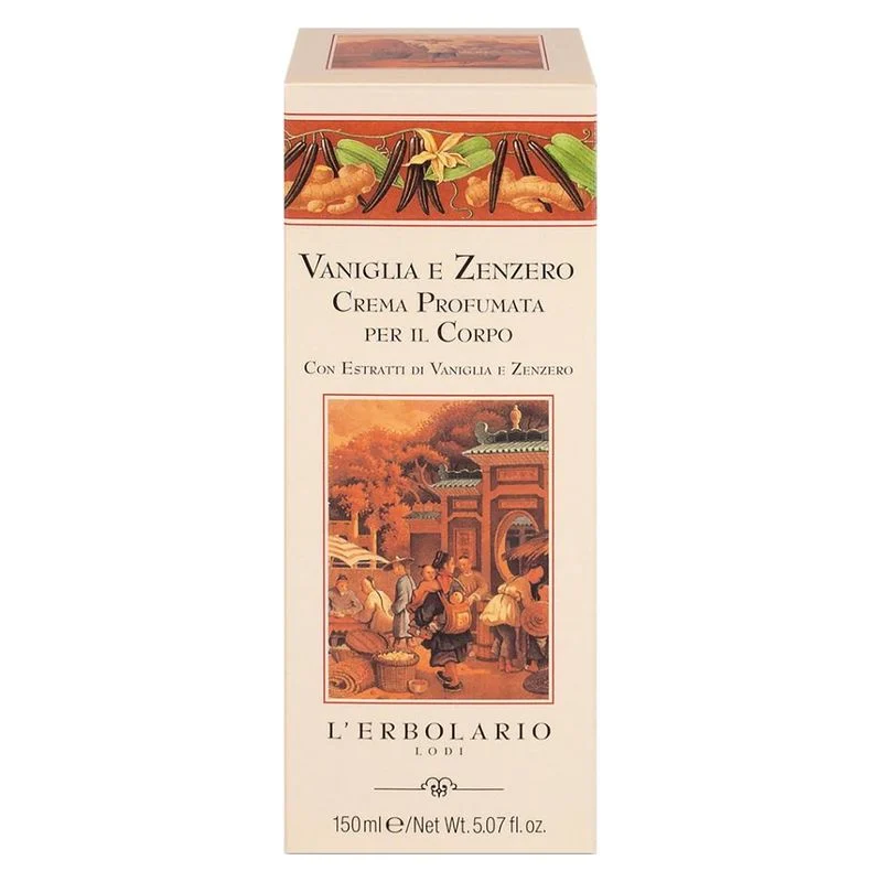 L'Erbolario Vaniglia E Zenzero Crema Profumata Corpo 150 Ml