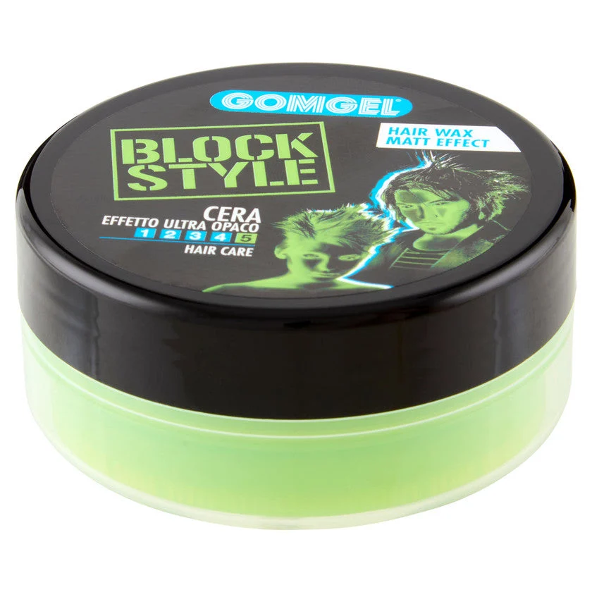 Gomgel Block Style Cera Effetto Ulta Opaco 100 ml