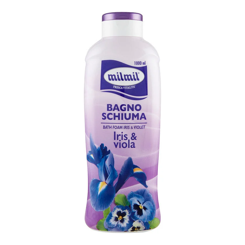 Mil mil Fresca Vitalità Bagno Schiuma Iris & Viola 1000 ml
