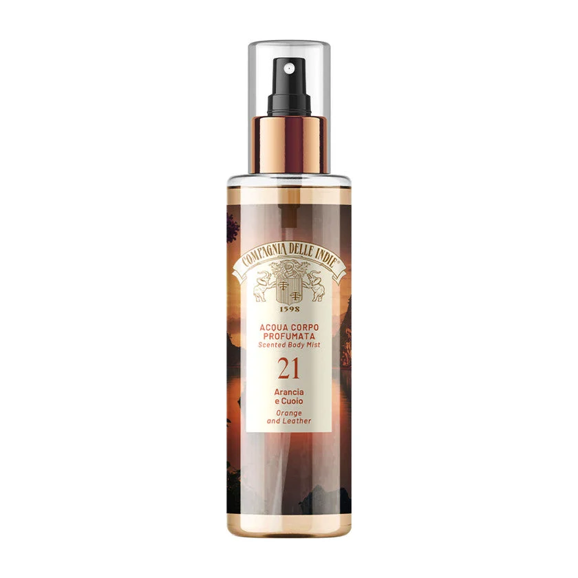 Compagnia delle indie Arancia E Cuoio - Acqua Corpo Profumata 200 ml