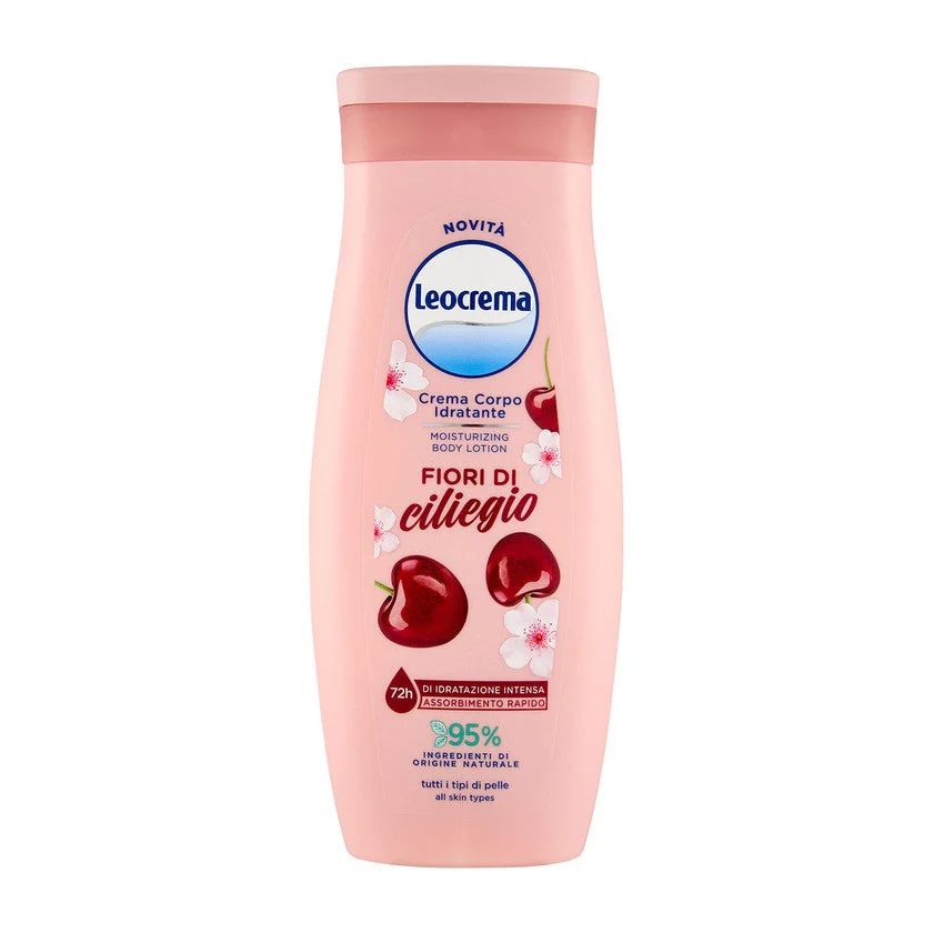 Leocrema Crema Corpo Idratante Fiori Di Ciliegio 250 ml