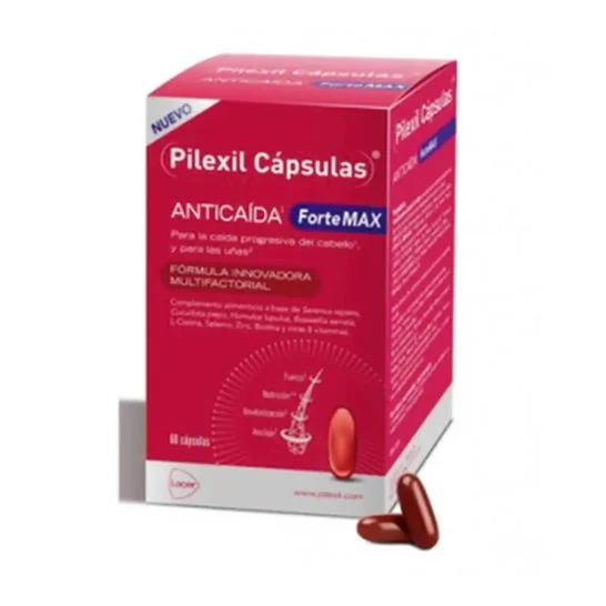 Pilexil Anticaída Fortemax 60caps