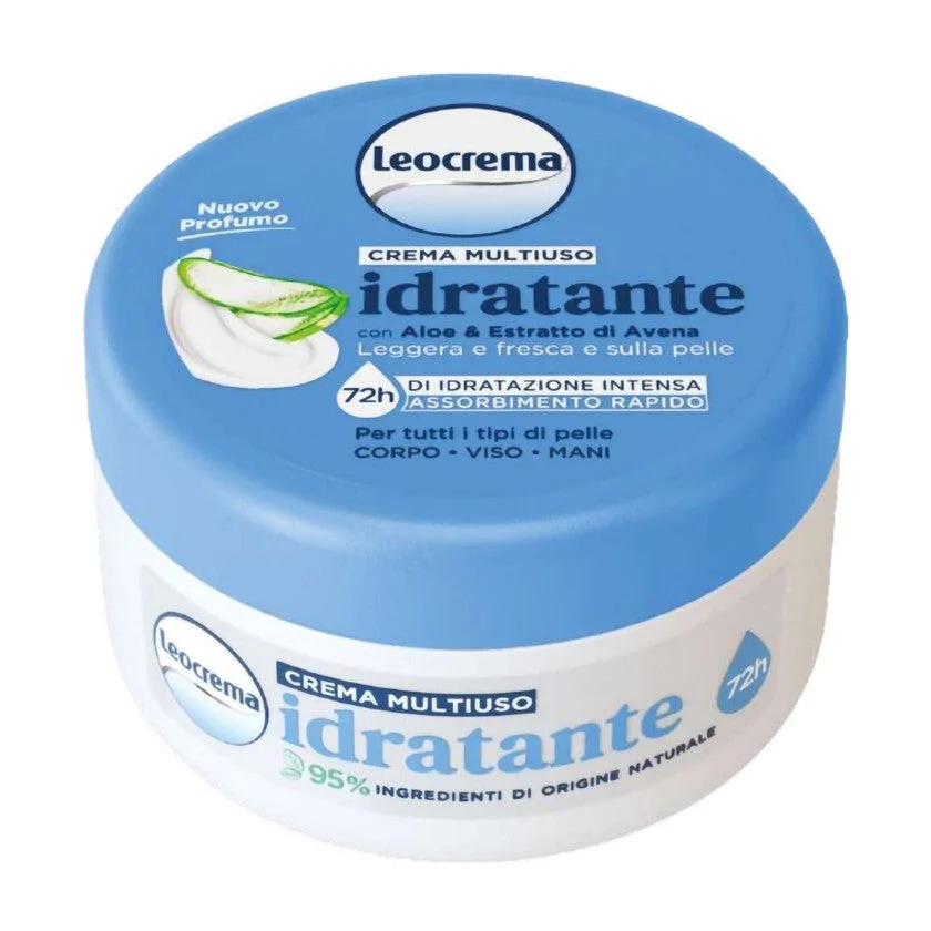 Leocrema Crema Vaso Azzurra Multiuso Idratante 200 ml