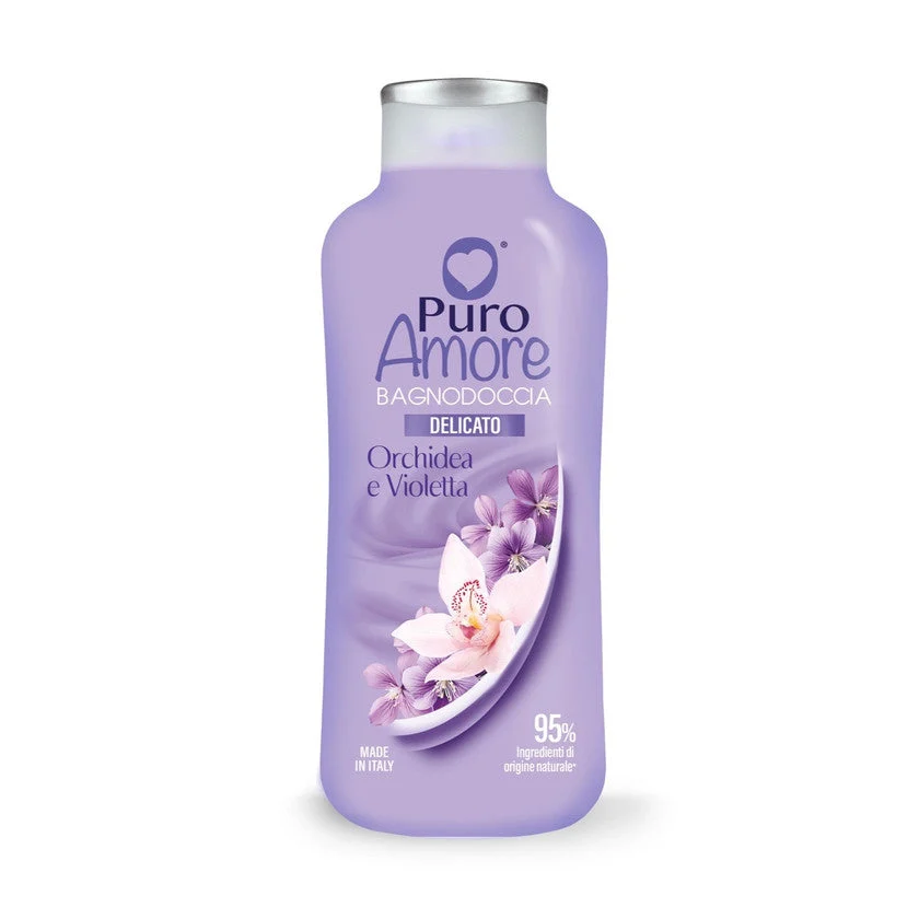 Puro amore Orchidea E Violetta - Bgano Doccia 650 ml