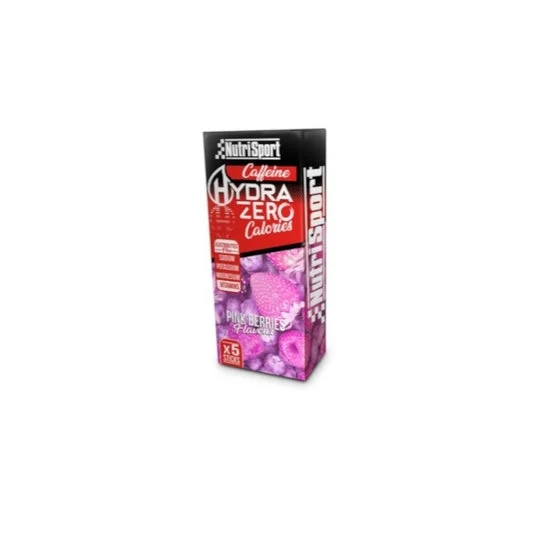 Nutrisport Hydrazero Caffeine Pink Berries 5 Sticks