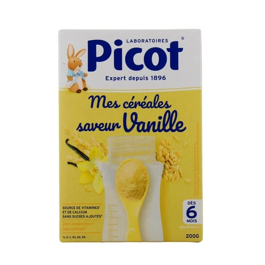 Picot Mes Céréales Vanille 6 Mois 200g