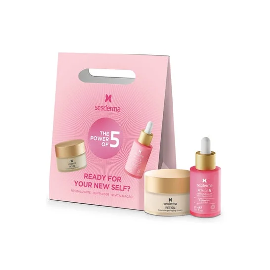Sesderma The Power Of 5 Cofre Reitisil Crema + Retiage 5 Serum