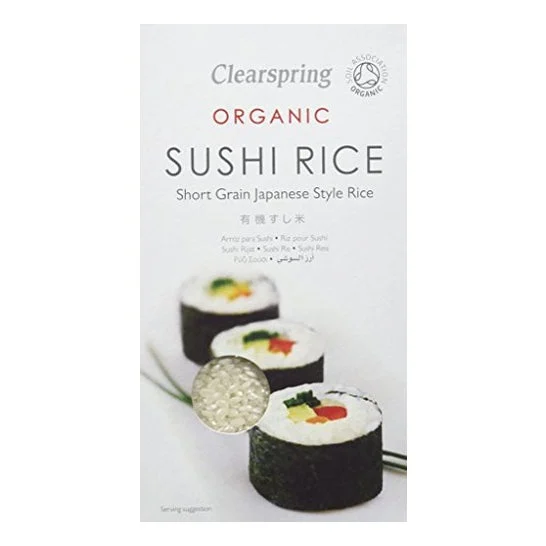 Clearspring Organic Riso per Sushi Bio 500g