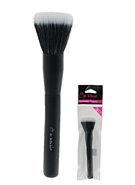 Le kikke pennello blush manico nero
