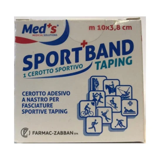 Med's Sport Band Taping Cerotto Sportivo 10mx3,8cm