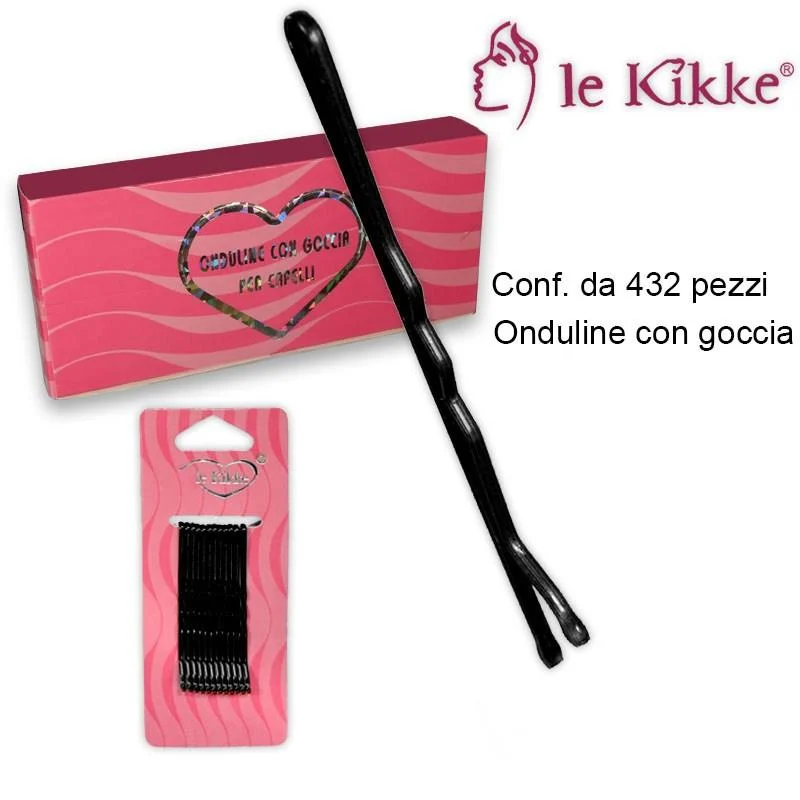 Le kikke box onduline 36 card da 12 pz 5 cm nero